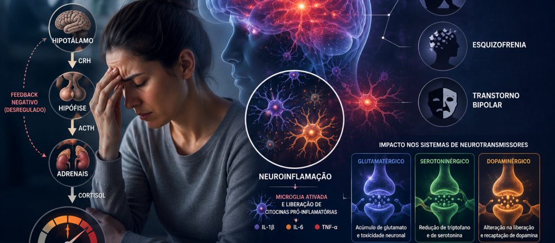 Estresse Prolongado e Neuroinflamação O Impacto da Inflamação Cerebral na Saúde Mental
